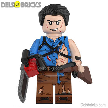 Ash from The Evil Dead Lego Horror Movie Minifigures Custom Toys NEW 1 (ONLINE ORDER ONLY)