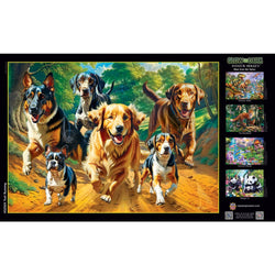 Hidden Images - Trail Running 500 Piece Jigsaw Puzzle