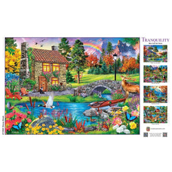 Tranquility - Stoney Brook Cottage 1000 Piece Jigsaw Puzzle (ONLINE ORDER ONLY)