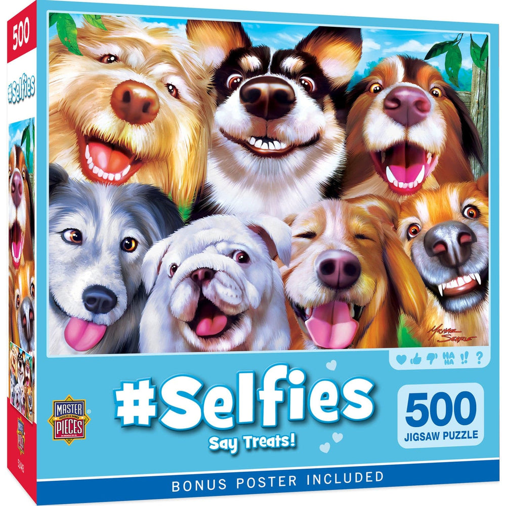 Selfies - Say Treats! 500 Piece Jigsaw Puzzle (ONLINE ORDER ONLY)
