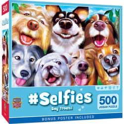 Selfies - Say Treats! 500 Piece Jigsaw Puzzle (ONLINE ORDER ONLY)