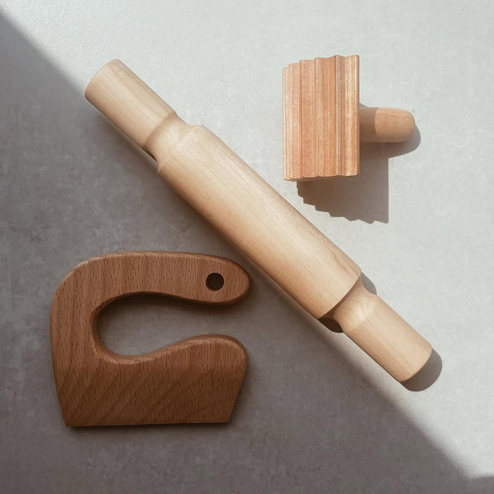 Eco-Dough Wooden Tools Set (ONLINE ORDER ONLY)
