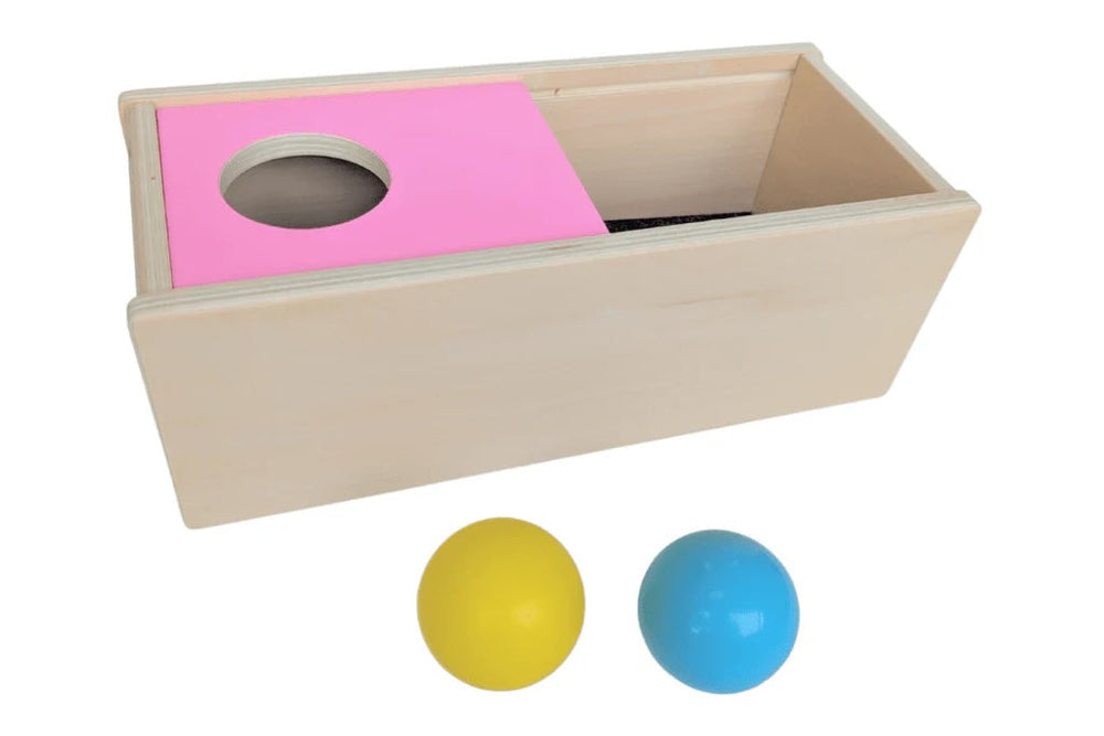 Wooden Box with Sliding Top (ONLINE ORDER ONLY)