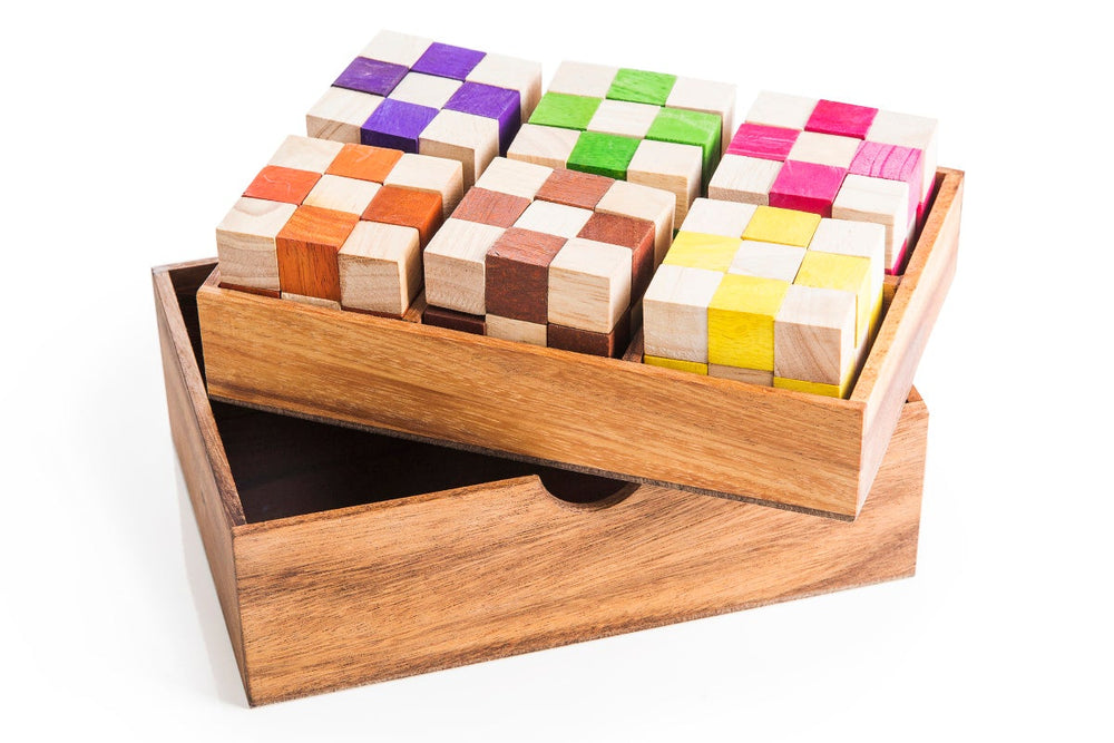 6 Snake Cube Set - Multiple Configurations (Online Order Only)