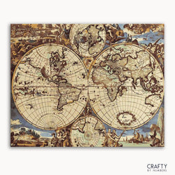 Wooden World Map (ONLINE ORDER ONLY)