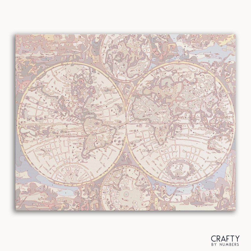 Wooden World Map (ONLINE ORDER ONLY)