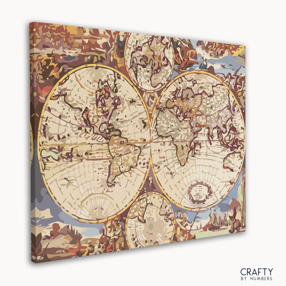 Wooden World Map (ONLINE ORDER ONLY)