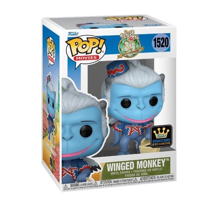 Funko Pop Movies The Wizard of Oz 85th Anniversary Winged Monkey 1520 Funko Specialty Series Exclusive (ONLINE ORDER ONLY)