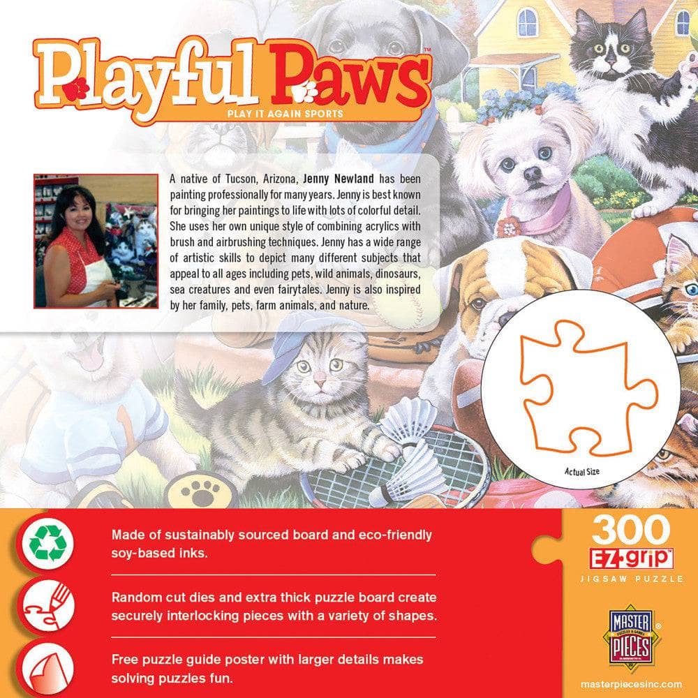 Playful Paws - Play it Again Sports 300 Piece EZ Grip Jigsaw Puzzle (ONLINE ORDER ONLY)