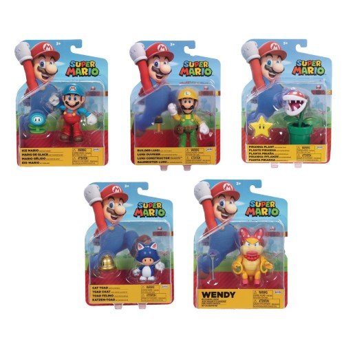 World of Nintendo Mario 4" Action Figure - Select Figure(s) (Online Order Only)