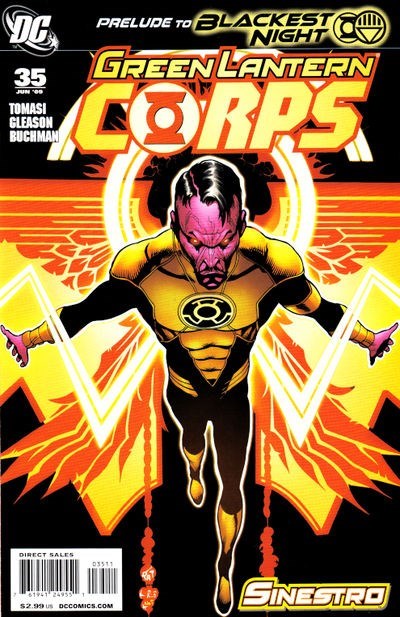 Green Lantern Corps (2006) #35 Corrected Copy (Online Order Only)