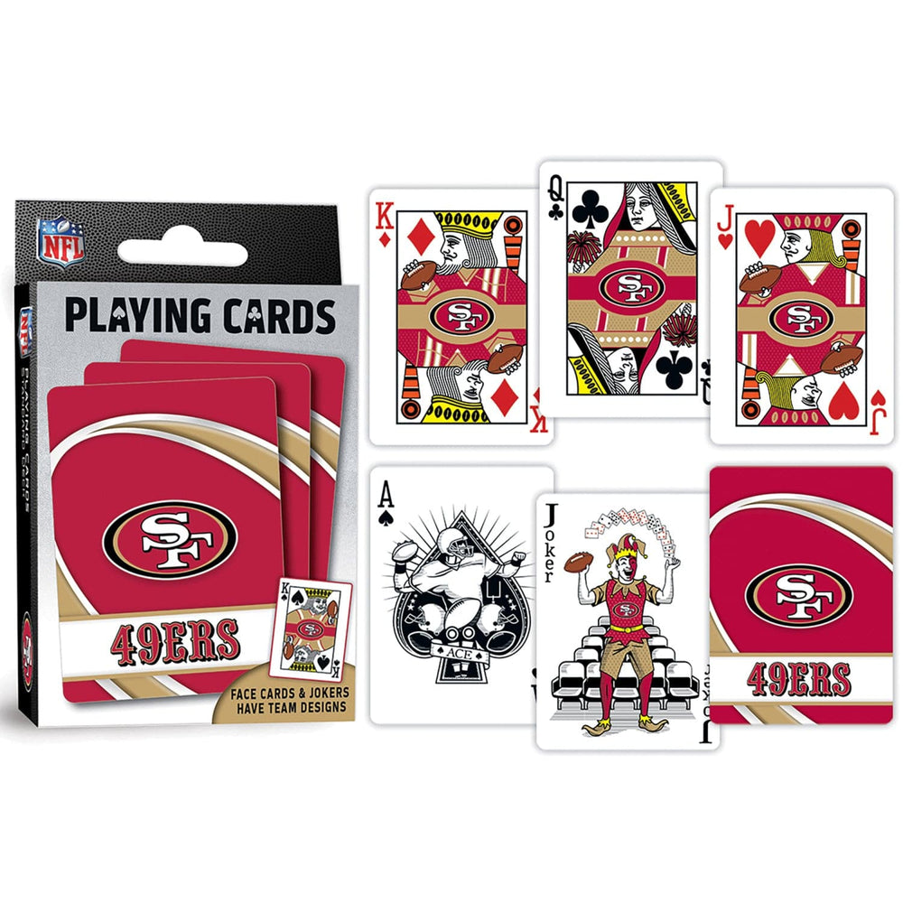 San Francisco 49ers Playing Cards - 54 Card Deck (ONLINE ORDER ONLY)