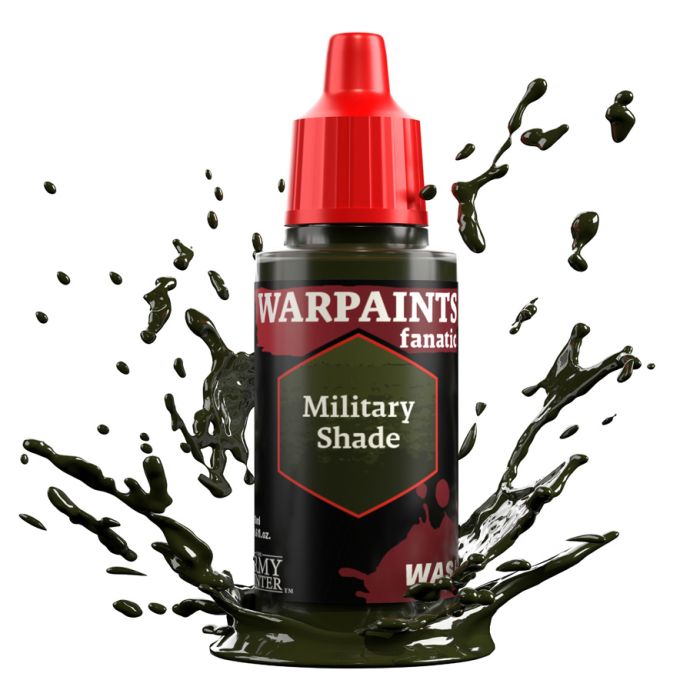 Warpaints Fanatic Wash: Military Shade 18ml (ONLINE ORDER ONLY)