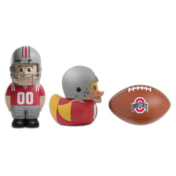 Bathletes - Ohio State Buckeyes NCAA Bath Toys (ONLINE ORDER ONLY)