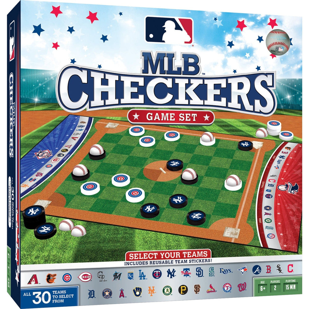 MLB - League Checkers Board Game (ONLINE ORDER ONLY)