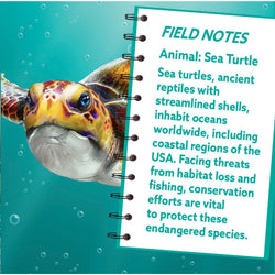 Sea Turtle 100 Piece Shaped Jigsaw Puzzle (ONLINE ORDER ONLY)