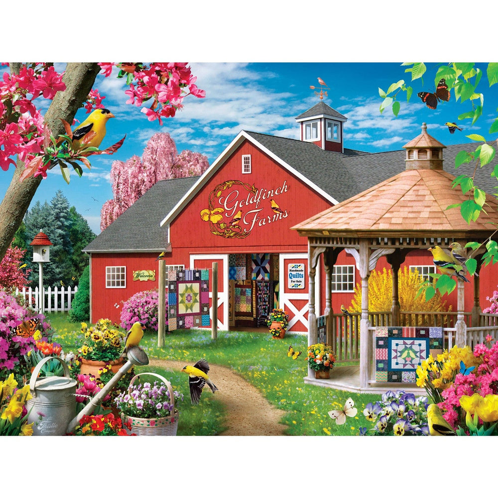 Memory Lane - Goldfinch Farms 300 Piece EZ Grip Jigsaw Puzzle (ONLINE ORDER ONLY)