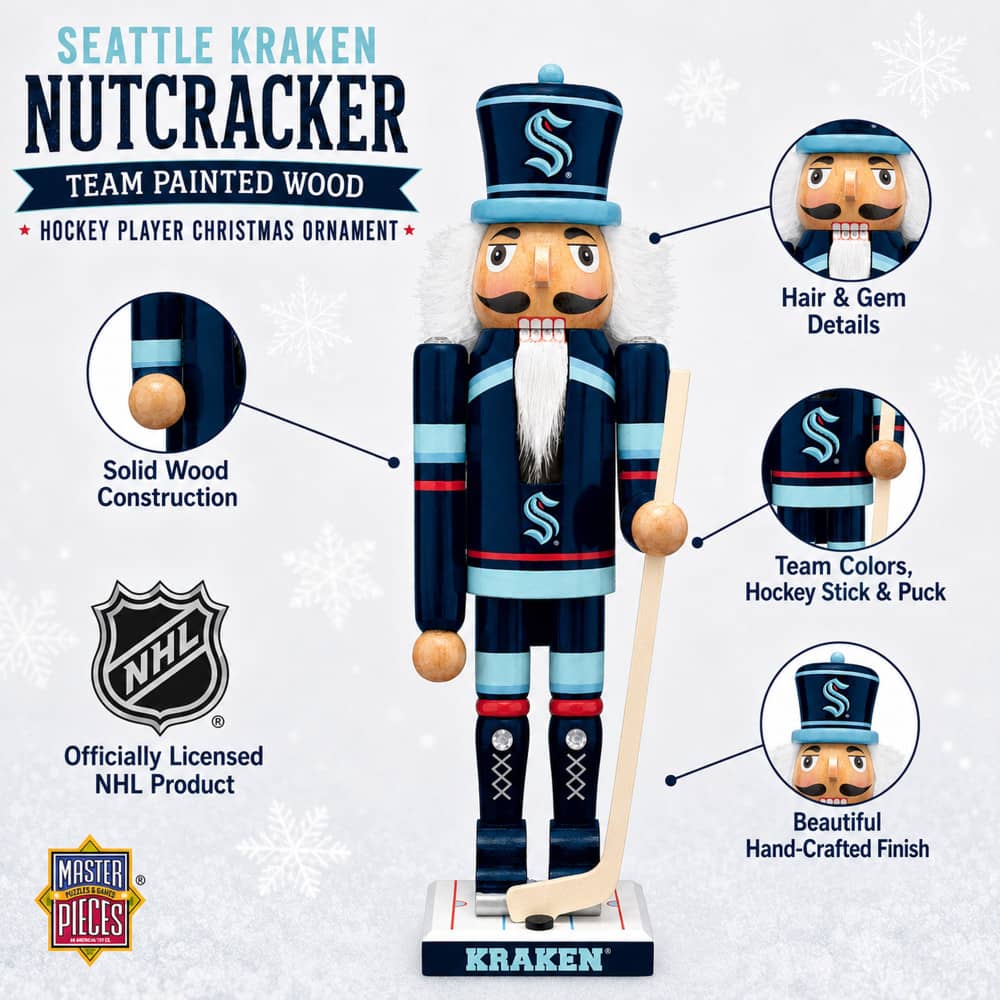 Seattle Kraken - Collectible Nutcracker