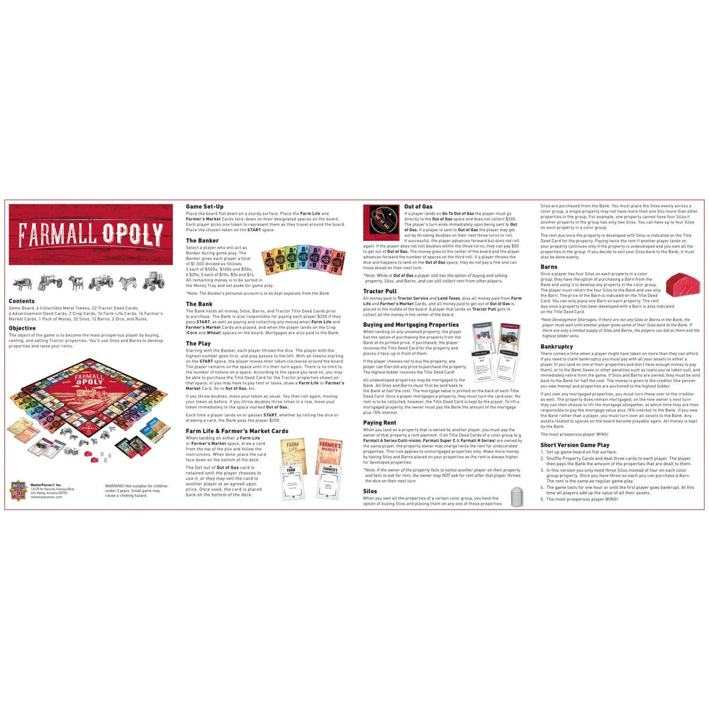 Farmall Opoly (ONLINE ORDER ONLY)