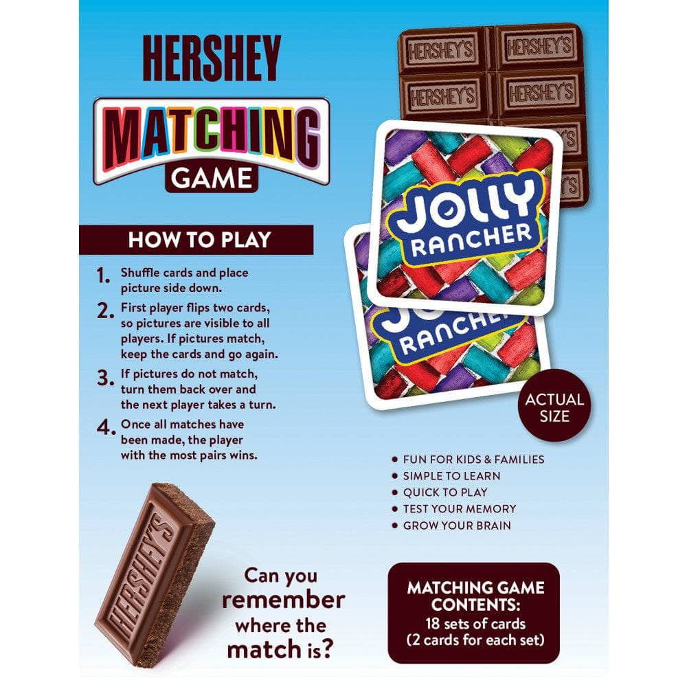 Hershey's Matching Game (ONLINE ORDER ONLY)