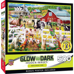 Hidden Images - Maplewood Farm 500 Piece Jigsaw Puzzle (ONLINE ORDER ONLY)