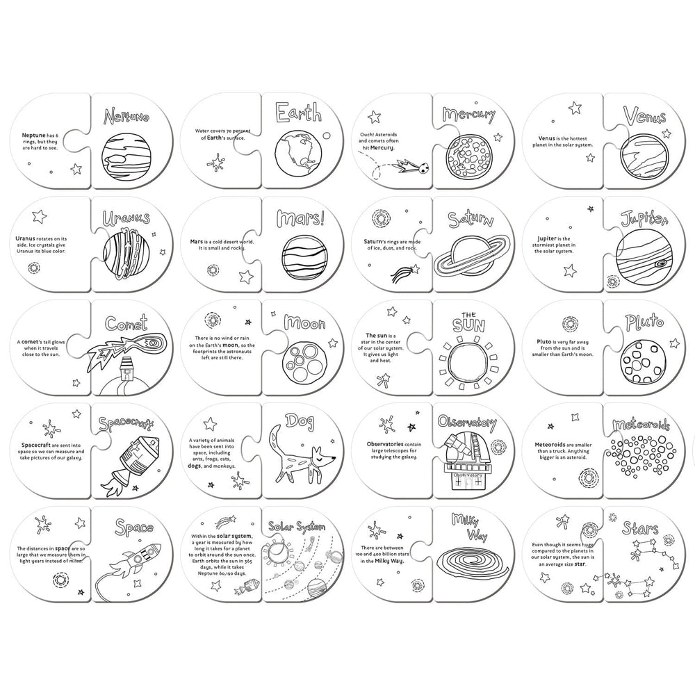 Hello, World! - Solar System Matching Jigsaw Puzzles (ONLINE ORDER ONLY)