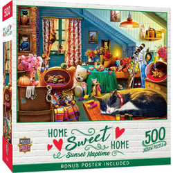 Home Sweet Home - Sunset Naptime 500 Piece Jigsaw Puzzle (ONLINE ORDER ONLY)