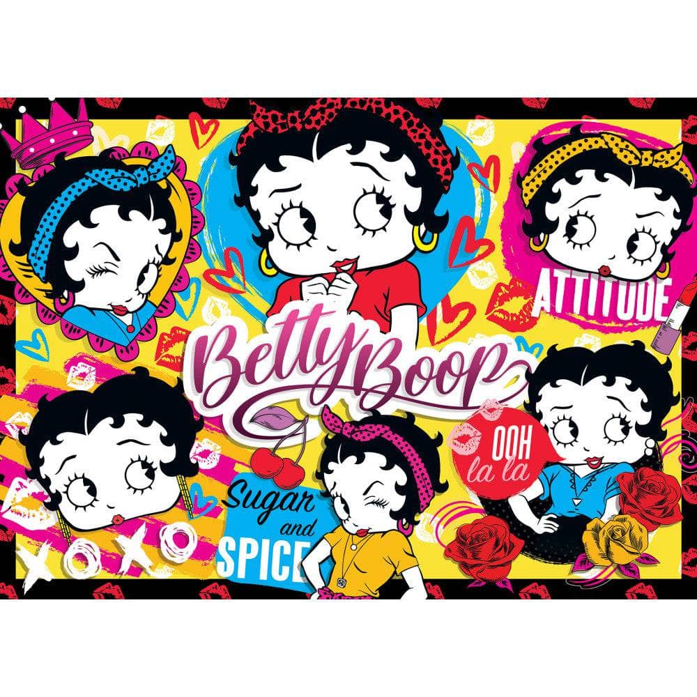 Betty Boop - Boop Love 1000 Piece Jigsaw Puzzle (ONLINE ORDER ONLY)