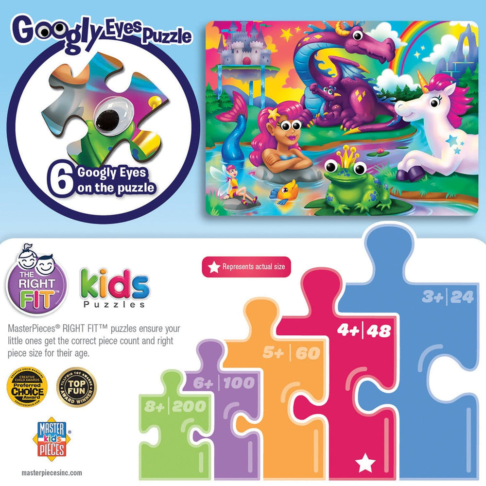 Googly Eyes - Fantasy Friends 48 Piece Jigsaw Puzzle (ONLINE ORDER ONLY)