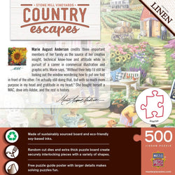 Country Escapes - Stone Mill Vineyards 500 Piece Jigsaw Puzzle (ONLINE ORDER ONLY)