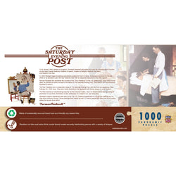 Saturday Evening Post - The Four Freedoms 1000 Piece Panoramic Jigsaw Puzzle (ONLINE ORDER ONLY)