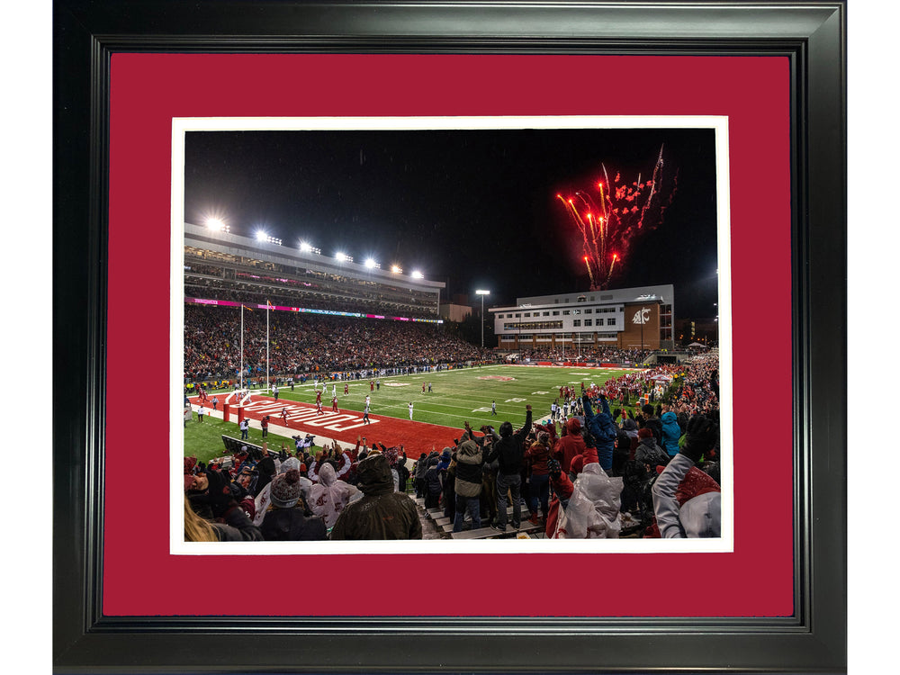 Framed Martin Stadium Washington State Cougars 11"x14" NCAA Football Photo Professionally Matted (ONLINE ORDER ONLY)