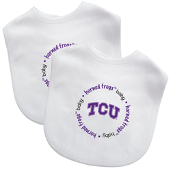 TCU Horned Frogs - Baby Bibs 2-Pack (ONLINE ORDER ONLY)