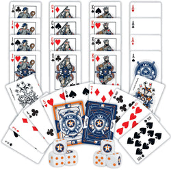 Houston Astros - 2-Pack Playing Cards & Dice Set