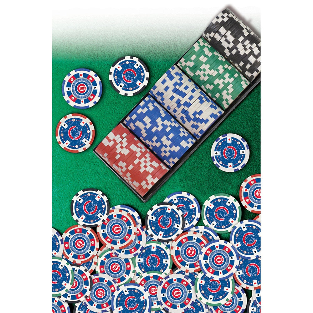 Chicago Cubs 100 Piece Poker Chips (ONLINE ORDER ONLY)