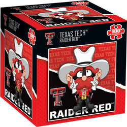 Texas Tech Red Raiders - NCAA Mascot 100 Piece Jigsaw Puzzle (ONLINE ORDER ONLY)