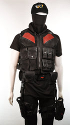 Red Hood Inspired Padded Collar Tac Vest Cosplay (ONLINE ORDER ONLY)