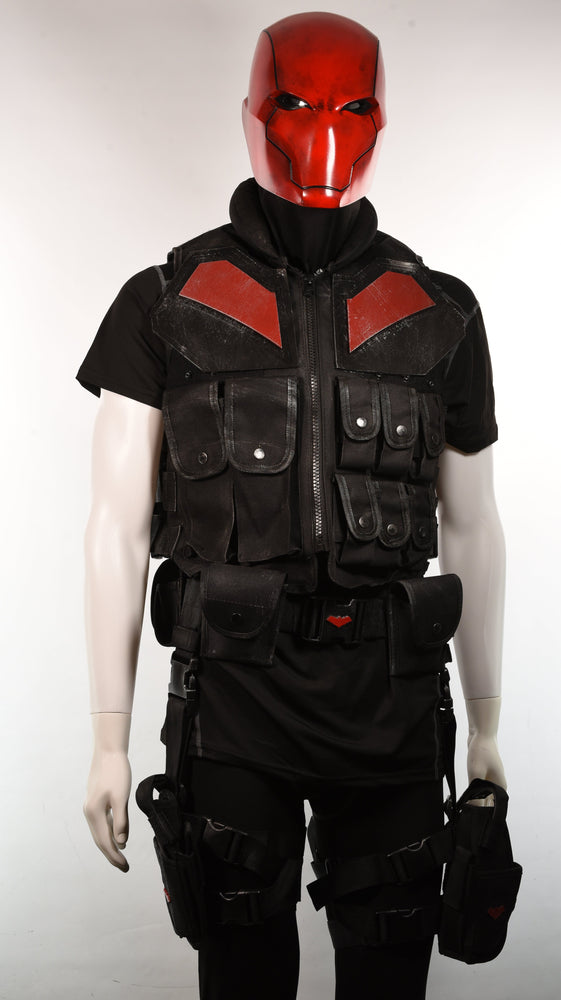Red Hood Inspired Padded Collar Tac Vest Cosplay (ONLINE ORDER ONLY)