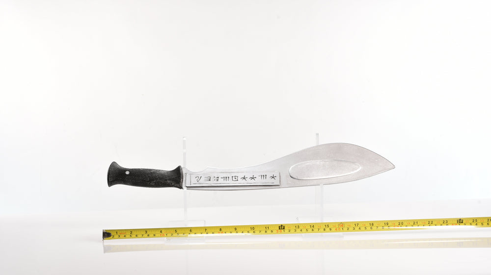 Blade Vampire Hunter Inspired Machete Kukri Blade Safe Costume Prop with Sheath (ONLINE ORDER ONLY)