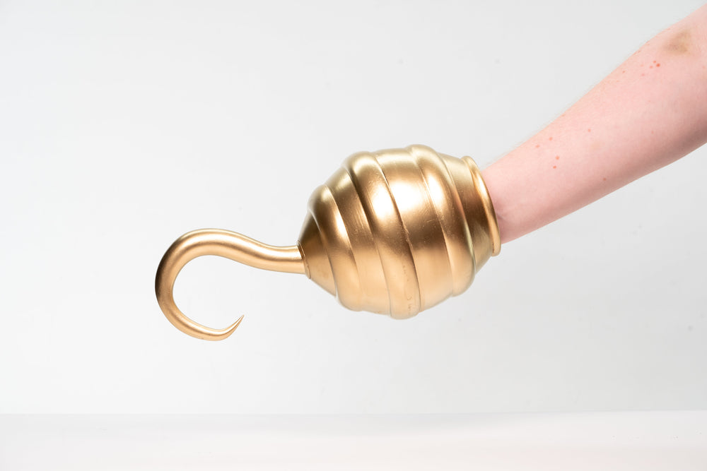 Croc Hand One Piece Hook and Knife Costume and Display Prop (ONLINE ORDER ONLY)