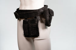 Black Tac Belt Film Costume Prop (ONLINE ORDER ONLY)