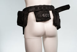 Black Tac Belt Film Costume Prop (ONLINE ORDER ONLY)