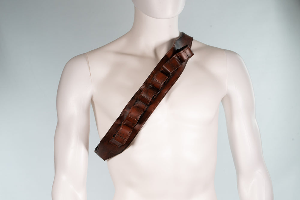 Leather Shell Bandolier Belt Costume Piece (ONLINE ORDER ONLY)