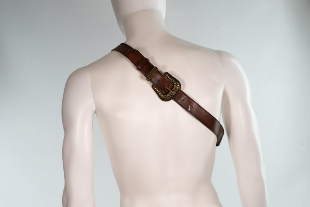 Leather Shell Bandolier Belt Costume Piece (ONLINE ORDER ONLY)