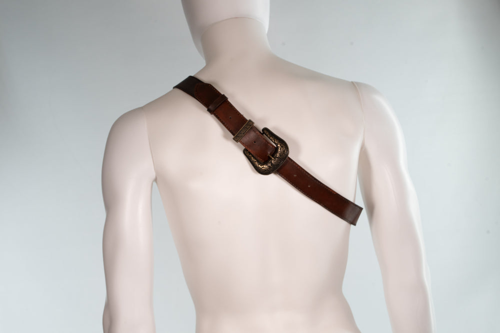 Leather Shell Bandolier Belt Costume Piece (ONLINE ORDER ONLY)