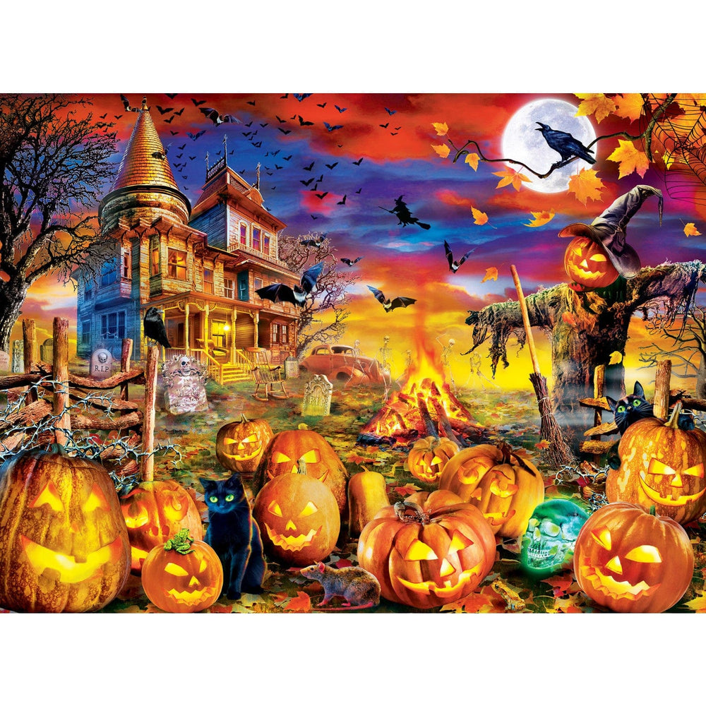 Halloween Glow in the Dark - The Pumpkin King 100 Piece Jigsaw Puzzle (ONLINE ORDER ONLY)