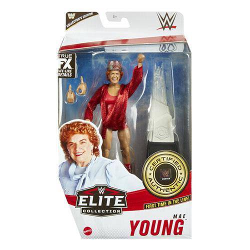 WWE Elite Collection Mae Young Action Figure (ONLINE ORDER ONLY)