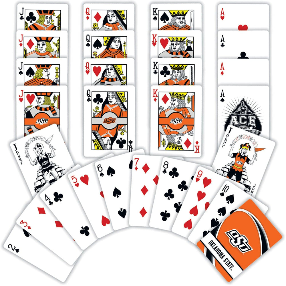 Oklahoma State Cowboys Playing Cards - 54 Card Deck (ONLINE ORDER ONLY)