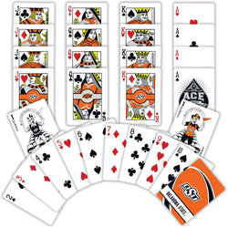 Oklahoma State Cowboys Playing Cards - 54 Card Deck (ONLINE ORDER ONLY)