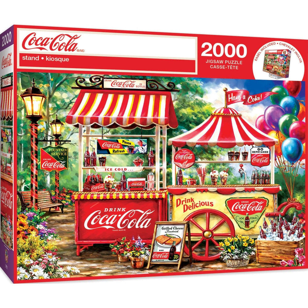 Signature Collection - Coca-Cola Stand 2000 Piece Jigsaw Puzzle (ONLINE ORDER ONLY)